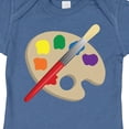 thumbnail image 4 of Inktastic Artist Palette and Brush Boys or Girls Baby Bodysuit, 4 of 5