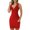 Red, variant on Vedolay Dresses for Women's V Back Inslace Layered Ruffle Flutter Sleeve Dress,Red S