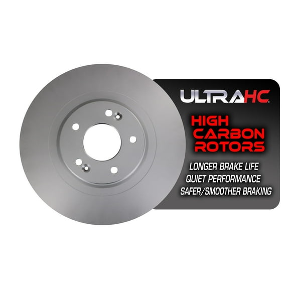 UltraHC Coated High Carbon Brake Rotor, Front UR006236, Kia Sorento 2020-2016
