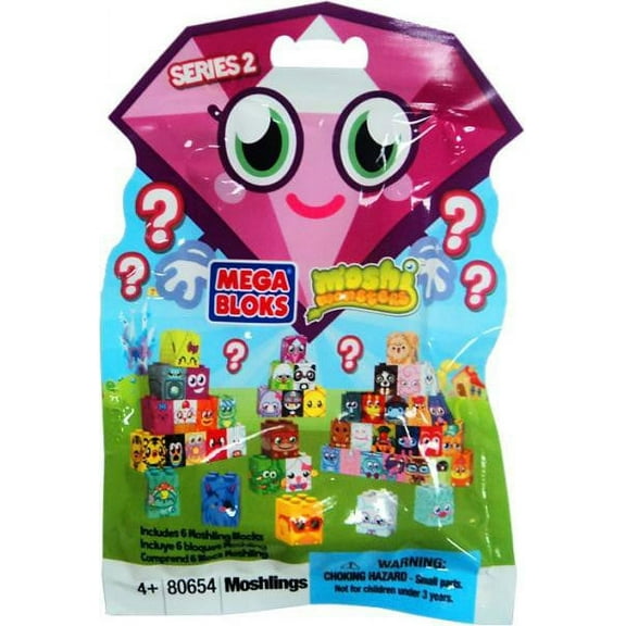 Mega Bloks Moshi Monsters Series 2 Mystery Pack Minifigure Mystery Pack