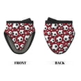 thumbnail image 7 of football soccer ball red Oven Mitts Heat Resistant - Soft Lining Silicone Mini Oven Mitts with HangingLoop, Kitchen Oven Gloves Heat Resistant 500℉ for Cooking Baking Microwave, 7 of 7