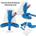 thumbnail image 1 of Swimming Pool Vacuum Cleaner Outdoor Cleaning Tool Suction Head Pond Fountain Vacuum Cleaner Brush Hot Spring Vacuum CleanerEU PlugGERMANY He Qiyong unisex, 1 of 1