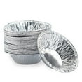 thumbnail image 2 of 100 moldes desechables para tartaletas de huevo, moldes de papel de aluminio para tartaletas, moldes para hornear tartas, 2 of 6