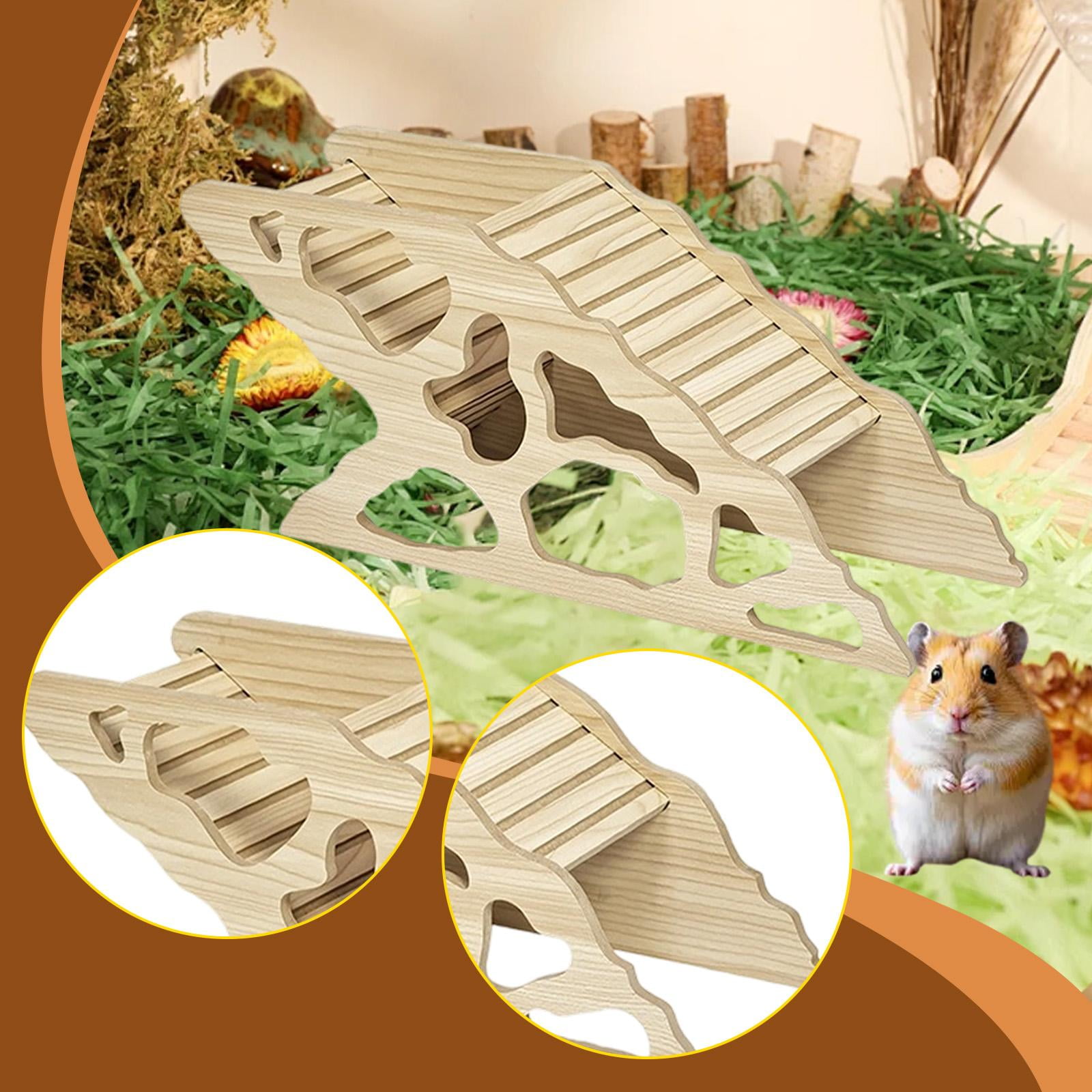 Bvdfgk Hamster House And Habitat, Hiding Hut for Small Animals, Toys, Cage Accessories, Style C