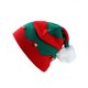 thumbnail image 1 of Para niños de 1 a 6 años, Gorro de Elfo navideño para niños Gorro de Elfo navideño Tejido con Pompones Campanas Tocado Decoración Disfraz de Papá Noel brillar  Electrónica, 1 of 5