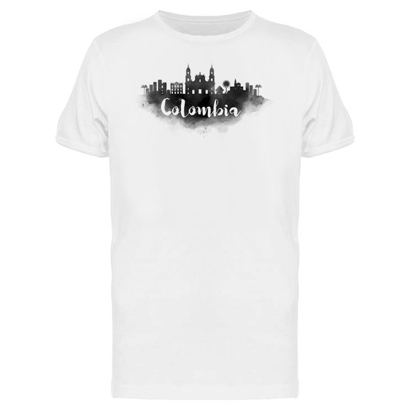 Colombia City Skyline Landmark Tee Men's -Image by Shutterstock