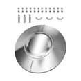 thumbnail image 3 of Replacement Patio Heat Reflector Aluminum with High Reflective Thermal Efficiency Lightweight Accessories Weatherproof, 3 of 8