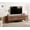 Brown, variant on Modern TV Stand for TVs up to 50 inch, Entertainment Center TV Console with Storage Cabinets and Metal Base,Media Console for Living Room