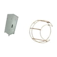 thumbnail image 5 of Storage Bin Mini Locker Cabinet Wall Shelf Metal Construction Space Saving Organizer for Home Apartments, 5 of 8