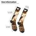 thumbnail image 2 of Sigee Butterfly Cow Barrel for Socks for Men Women Socks Stocking Compression Socks, 2 of 6