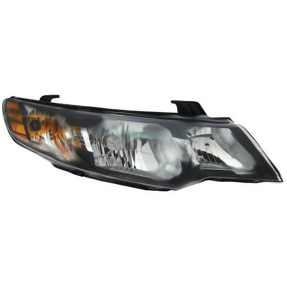 Right Headlight Assembly - Compatible with 2010 - 2013 Kia Forte 2011 2012