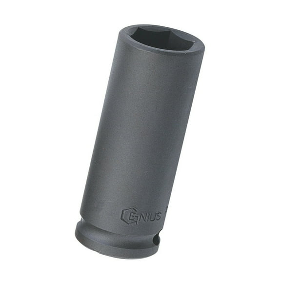 Genius Tools 3/8" Dr. 11/32" Deep Impact Socket (CR-Mo) - 366311