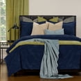 thumbnail image 2 of SIScovers Mixology Padma 8 Piece Duvet Cover and Insert Set Blue Bell Queen 8 Piece Mid-Century Modern, 2 of 5