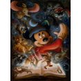 thumbnail image 1 of Kit de pintura de diamantes de polvo de Disney Pirates, Mickey, Minnie, Hada, Pato Donald, Tigger, mosaico de diamantes de imitación hecho a mano, arte, regalo para niños, 1 of 4