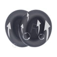 thumbnail image 5 of Yucurem Replacement Ear Pads Protein Leather Cover for Q45 Soundcore Life (Black), 5 of 10