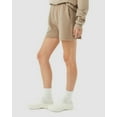 thumbnail image 4 of Bella+Canvas 3787 Women's Cutoff Fleece Shorts-TAN-XL, 4 of 5