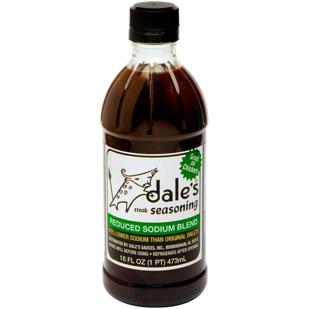 Dale's Seasoning Reduced Sodium Blend, 16 fl. oz., Liquid Marinade