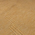 thumbnail image 5 of Luxe Weavers Modern Farmhouse Yellow 6x9 Washable Area Rug, Anti-Slip Diamond Pattern Carpet, 5 of 10