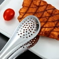 thumbnail image 5 of Ludlz Kitchen Tongs for Cooking,Stainless Steel Cooking Tongs for Salad, Grilling, Frying and Cooking, 5 of 8