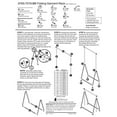 thumbnail image 2 of Whitmor Foldable Garment Rack - Rolling Clothes Hanger - Adjustable Height, 2 of 7