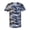Blue Woodland, variant on Adult Camo Tee Size up to 4XL