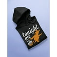 thumbnail image 3 of Tonight We Fly, Halloween Hoodie Women -Image by Shutterstock, Female Medium, 3 of 4