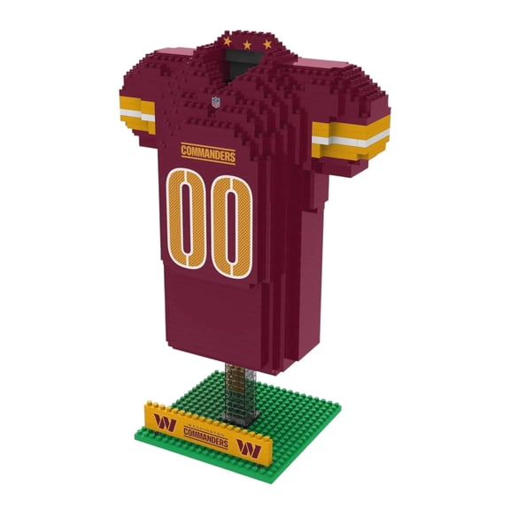 Washington Commanders NFL BRXLZ Jersey 924-Piece Building Block Set