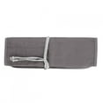 thumbnail image 1 of Pen Storage PouchGray Canvas Paintbrush Holder Paint Pen Case Paintbrush Case Highly Versatile, 1 of 8