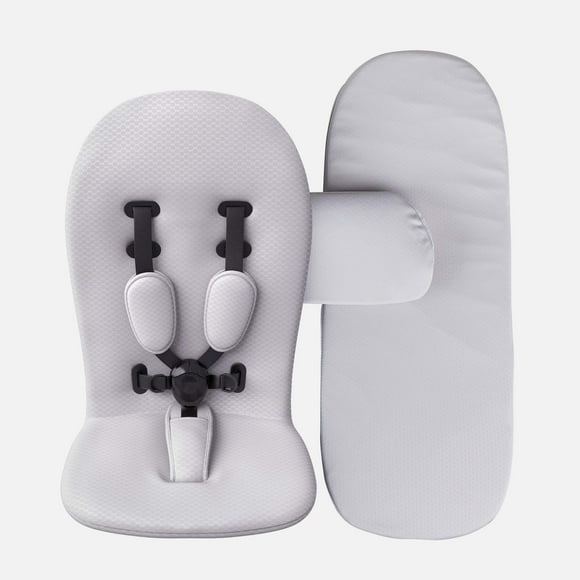 Paquete de inicio para cochecito Mima Xari, color blanco piedra