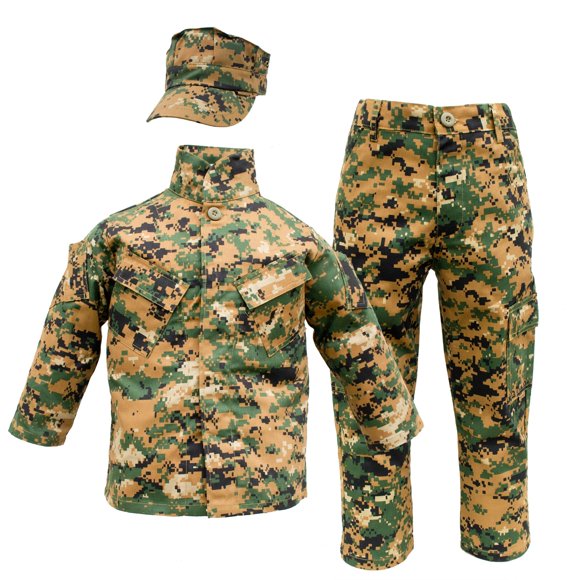 Uniform Trooper Clothing Woodland Marine Youth, 3 unidades
