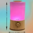thumbnail image 5 of BlueHills 2000 ml Premium Essential Oil Diffuser Humidifier Extra Large Capacity - Wood Grain - E005, 5 of 6