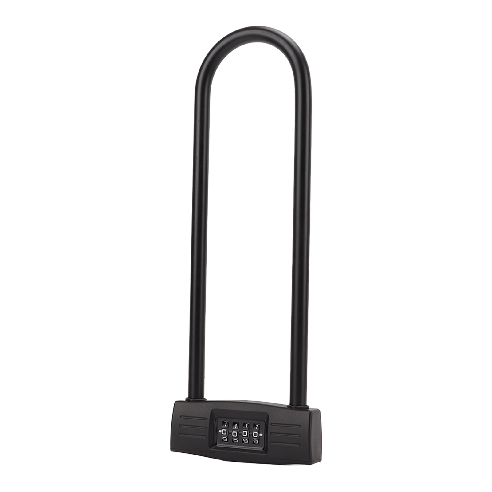 Sarapandan Extra Long Shackle Theft-Deterrent for Bikes, Motorcycles, & Electric Scooters 4 Digit Resettable Combination U-Lock Sarapandan