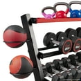 thumbnail image 4 of Sunny Health & Fitness All-In-One Weight Plate Holder Storage Rack Stand for Dumbbells, Plates, Weight Organizer, SF-XF920025, 4 of 6