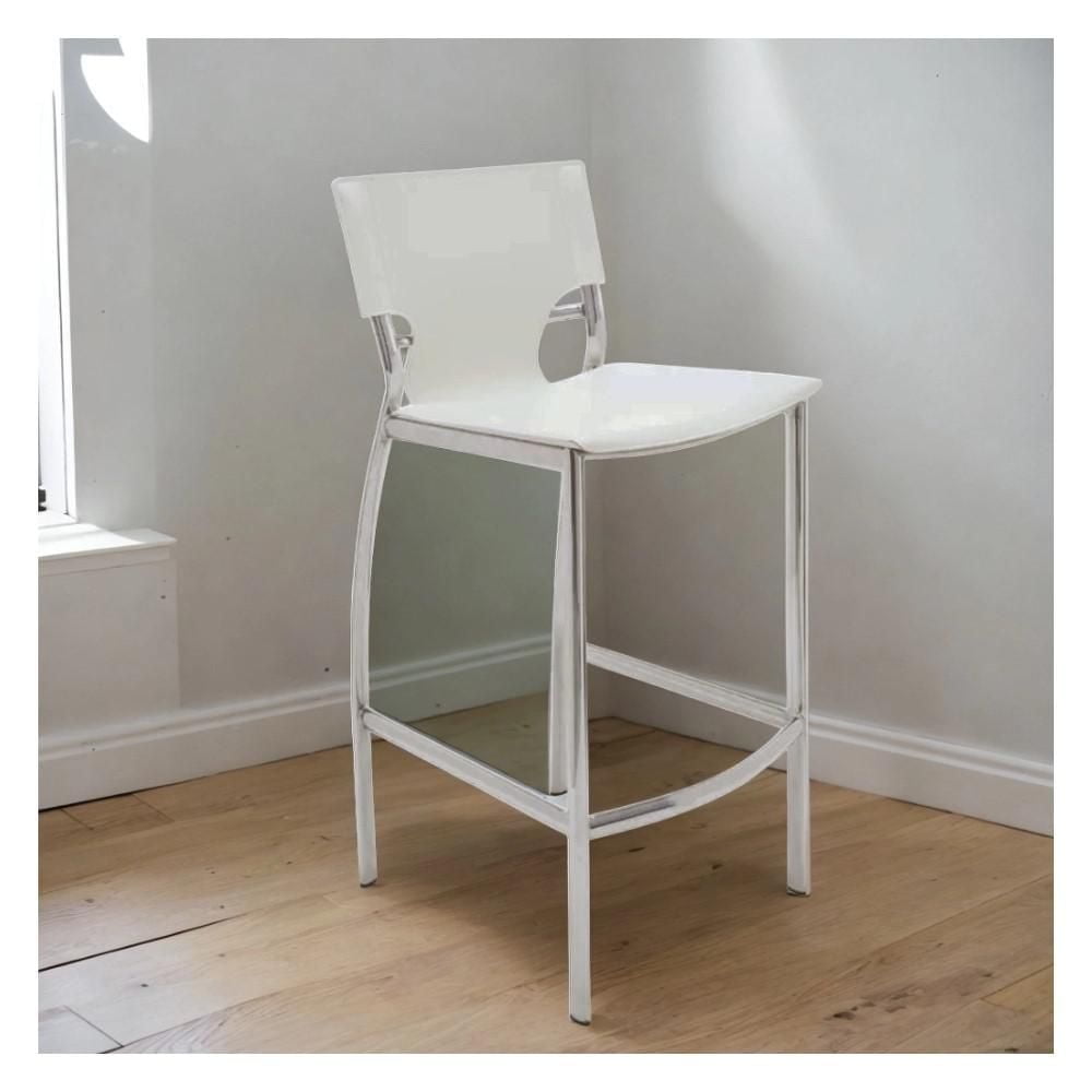 Venice Counter Stool in White