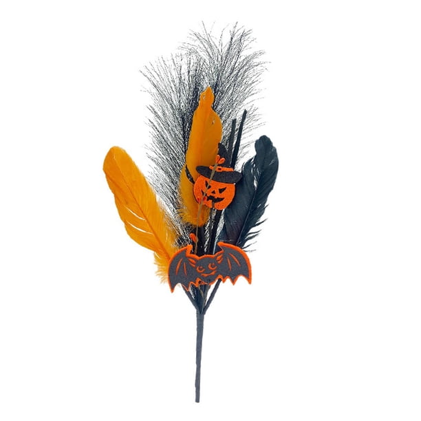 Palillos de Flores Artificiales Macarena Ramas de 45 cm Decoración Realista Calabaza