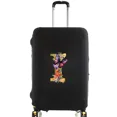 thumbnail image 1 of Housse de Valise Housses de Protection pour Bagages de Voyage Anti-Rayures Housse Anti-Poussière Réutilisable Motif Papillon Lavable 8 Papillon Lettre I TG, 1 of 6