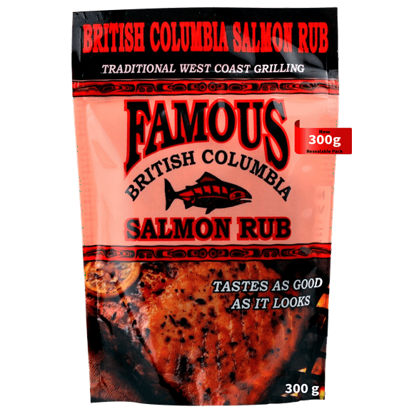 Famous British Columbia Salmon Rub-300g