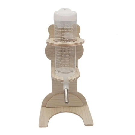 Rvaymup 125ml Water Bottle Feeder for Guinea Pigs/Hamsters/Rabbits/Ferrets Cute Drinker