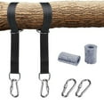 thumbnail image 1 of Swing With Suspension Kit, Outdoor Swing Hook, Safety Lock Mountaineering Buckle-week, 1 of 4