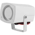 thumbnail image 1 of Sirena de alarma con cable Mini sirena Bocina Altavoz fuerte Bocina de alarma de advertencia Sirena Sistema de alarma de sonido de seguridad para el hogar fuerte con soporte de 110 dB 12 V para la seg, 1 of 5