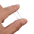 thumbnail image 2 of 500Pcs Disposable Clear Rubber Band Elastic Hair Ring Bind Tie Ponytail Holder, 2 of 7