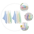 thumbnail image 4 of 8pcs Solid Color Baby Square Washing Towel Portable Baby Handkerchief Face Towel, 4 of 8