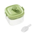 thumbnail image 1 of GUANGHONG Easy Release Reusable Ice Tray for Freezer Make Ice Cubes Fast DIY Ice Maker for Home Kitchen Refrigerator Silicone Parts Tray Big Ice Cubes with Lids Stainless Ice Tray, 1 of 5