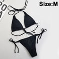 thumbnail image 2 of Traje de baño de 2 piezas para mujer Halter Triangle Bikini Swimsuit Adepaton CPB-US-WZY118-7, 2 of 5