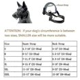 thumbnail image 4 of Strap muzzle for dogs small medium large to prevent paw removal, 4 of 4