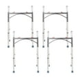 thumbnail image 7 of McKesson Aluminum Folding Walker, Adjustable Height of 32" to 39", 350 lbs Weight Limit, 4 Ct, 7 of 7
