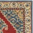 thumbnail image 2 of SAFAVIEH Antiquity Shawn Traditional Wool Area Rug, Blue/Red, 4' x 6', 2 of 4