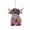 B, variant on Ygdeyg Highland Cow Christmas Ornaments - Stained Glass Effect 2D Acrylic Highland Cow Decor - Christmas Ornament 2025 - Cow Ornaments For Tree - Farm Animal Decor-Window Hanging Suncatcher