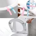 thumbnail image 5 of Lève-siège de Toilette, Design Autobloquant, Grand Application à la Maison, au Travail, dans les Salles de Bain d'Hôtel, Poignée en Silicone Propre et Hygiénique (12 Pcs), 5 of 5