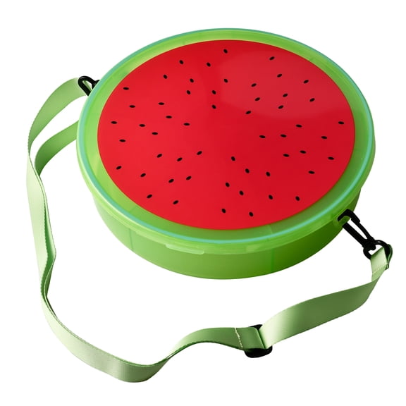 Cook with Color Watermelon Snack Box with Lid, Figural Food Storage Container